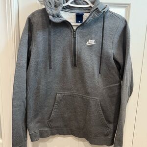 Nike Women’s Gray Half Zip Hoodie